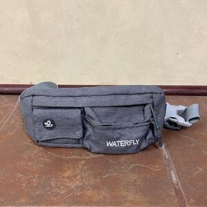 WATERFLY Fanny Pack Water Resistant Small Waist Pouch Slim